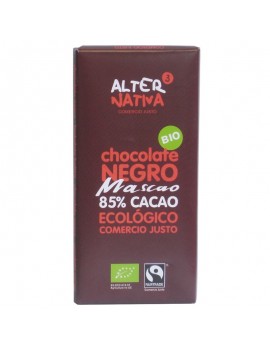Chocolate 85% cacao mascao...